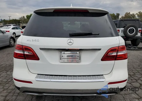 2014 Mercedes-Benz Ml 350 из США, поврежденный, VIN 4JGDA5JB9EA343690